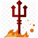 Evil Ghost Trident Icon