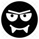 Evil Emoji Smiley Icon