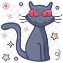 Black Cat Halloween Cat Evil Cat アイコン