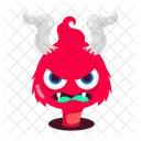 Evil Creature Angry Devil Icon