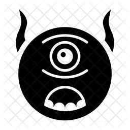 Evil Cyclops Emoji Icon