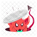 Evil Demon Devil Monster Icon