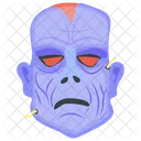 Evil Face Death Halloween Character Icon