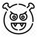 Evil Beast Monster Icon