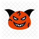 Evil Halloween Scary Icon