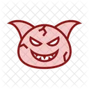 Evil Halloween Scary Icon