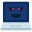 Evil Laptop  Icon