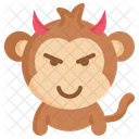 Evil Monkey  Icon