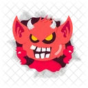 Evil Monster Scary Devil Icon