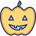 Evil Pumpkin Evil Smiley Halloween Pumpkin Icon