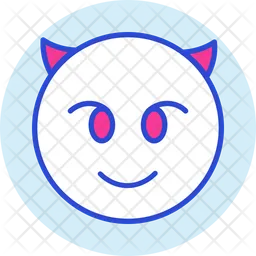 Evil Smiling Face With Horns Emoji Emoji Icon