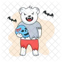 Evil Teddy Evil Bear Halloween Bear Icon