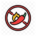 Evitar La Comida Picante Icono