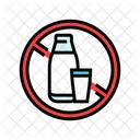Evitar Los Alimentos Lacteos Icono