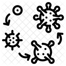 Evolução do coronavírus  Ícone