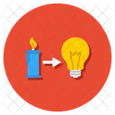 Evolution Advancement Lightbulb Icon