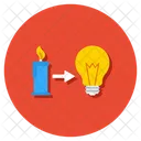 Evolution Advancement Lightbulb Icon