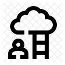 Evolution Cloud Leadership Icon