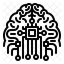 Evolutionary Algorithms Ai Brain Icon