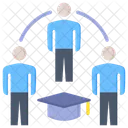 Ex Alunos Conexao Networking Ícone