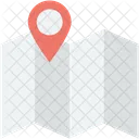 Exact Location Map Icon