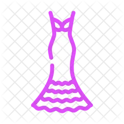 Exaggerated Dress  Icon