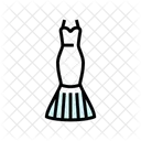 Exaggerated Wedding Dress Exaggerated Drop Icon