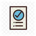Exam Test Evaluation Icon