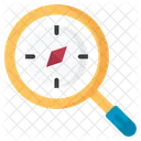Explore Search Magnifier Icon