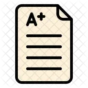 Exam Test Paper Icon