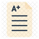 Exam Test Paper Icon