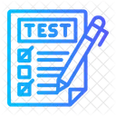 Exam Test Checklist Icon