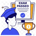 Exam Passed Result Sheet Exam Result Icon