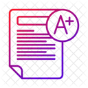 Exam Result Exams Grades Icon