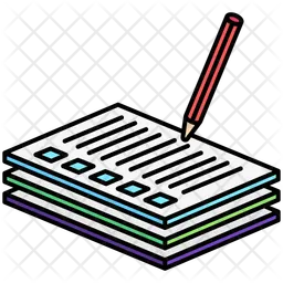 Exam sheet  Icon