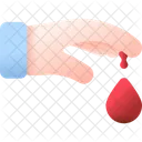 Teste de sangue  Ícone
