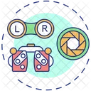 Exame oftalmológico abrangente  Ícone