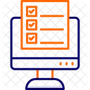 Examen Disponibilidad Lista De Verificacion Icono