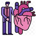 Examen Cardiaco Cuidado Del Corazon Corazon Icon