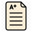 Examen Test Papier Icône