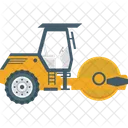 Bulldozer Vehiculo De Construccion Arttchitcher Icono