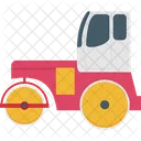 Bulldozer Transporte Transporte Icono