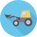 Bulldozer Construccion Maquina Icon