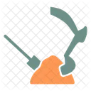 Excavation Build Construction Icon