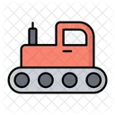 Excavator Construction Crane Icon