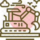 Excavator  Icon