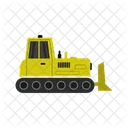 Excavator Construction Crane Icon