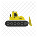 Excavator Construction Crane Icon