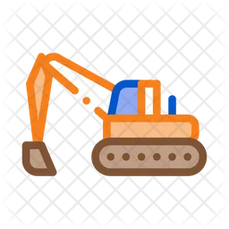 Excavator  Icon