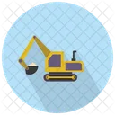 Crawler Excavator Excavator Construction Icon